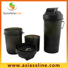 700ml Plastic Travel Sport Shaker Cup Shaker Bottle Mixer Bottle